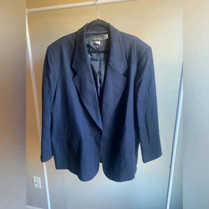 Vintage Requirements 100% wool blazer jacket